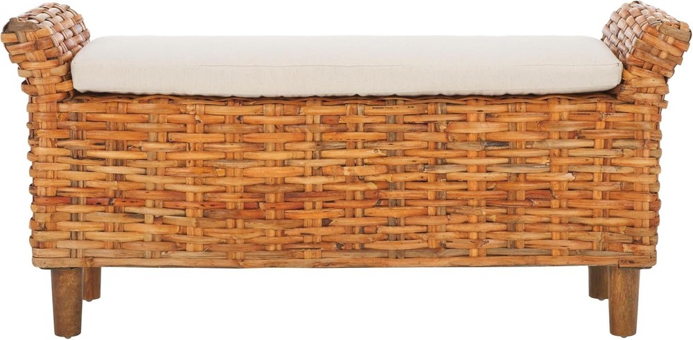 Home Collection Palermo Brown & Eggshell Bench