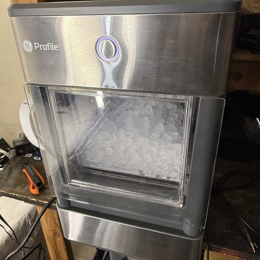 E1 GE Profile Opal Nugget Ice Maker with side tank