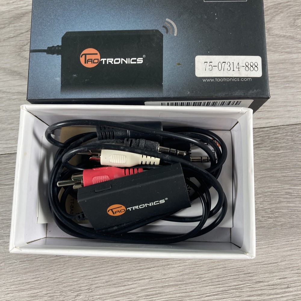 Tao Tronics Wireless Stereo Transmitter TT-BA01 Pre Owned