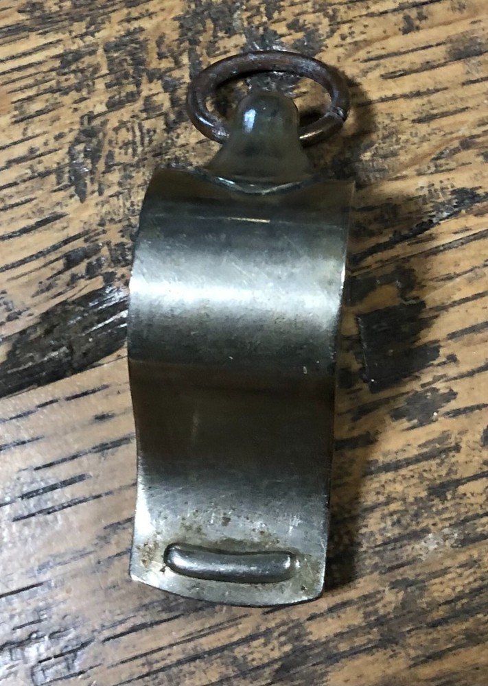 Genuine Vintage 1940 Escargot Whistle J.Hudson & Co Birmingham WW2 issue