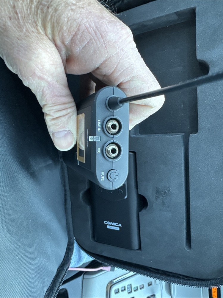 Comica Audio CVM-WM100 Camera-Mount Wireless Omni Lavalier Microphone System