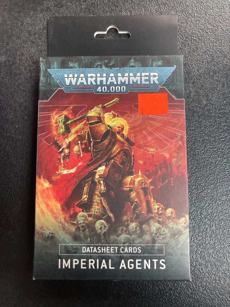 Datasheet Cards Imperial Agents 10th Edtion