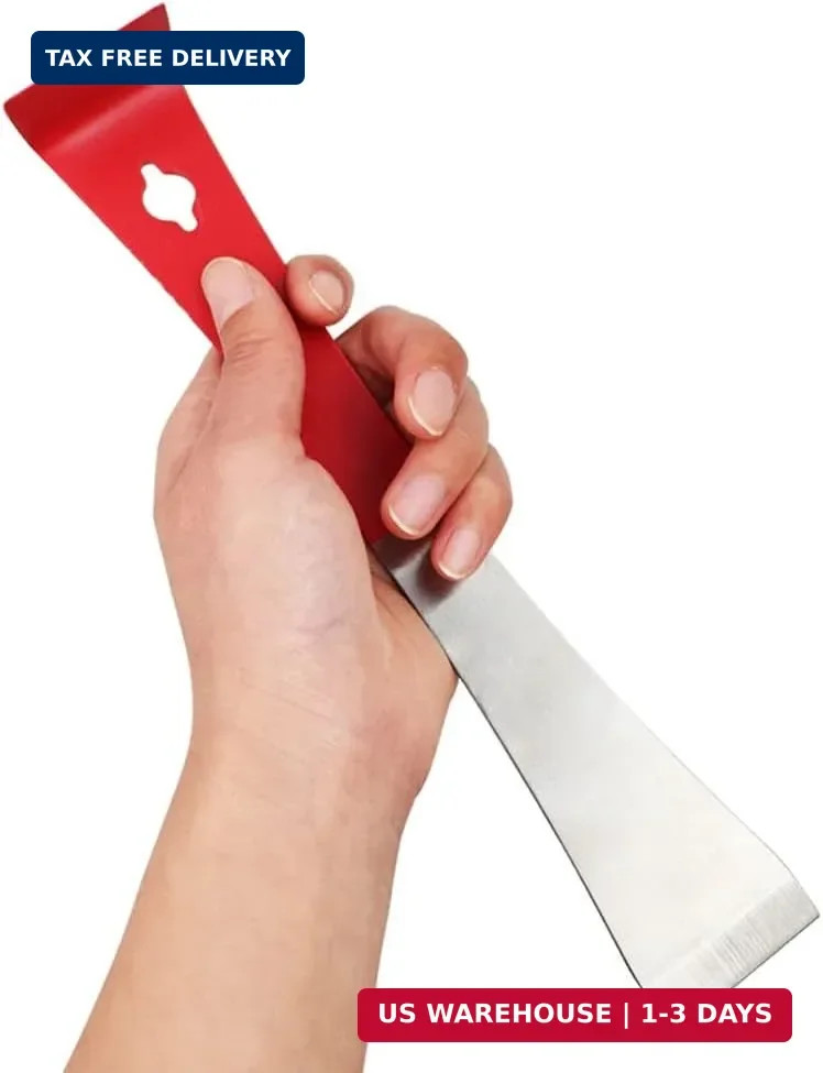 2PCS Stainless Steel Bee Hive Scraper,Bee Hive Tool Beekeeping Scraper,J Hook an