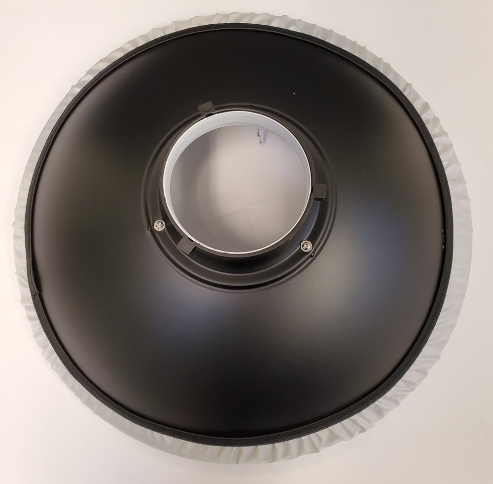PhotoSEL Studio Reflector 16" Beauty Dish With Diffuser