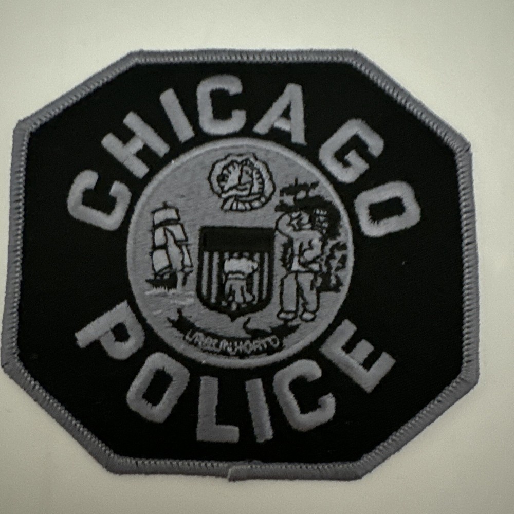 Chicago Police Subdued Full-size Shoulder Patch