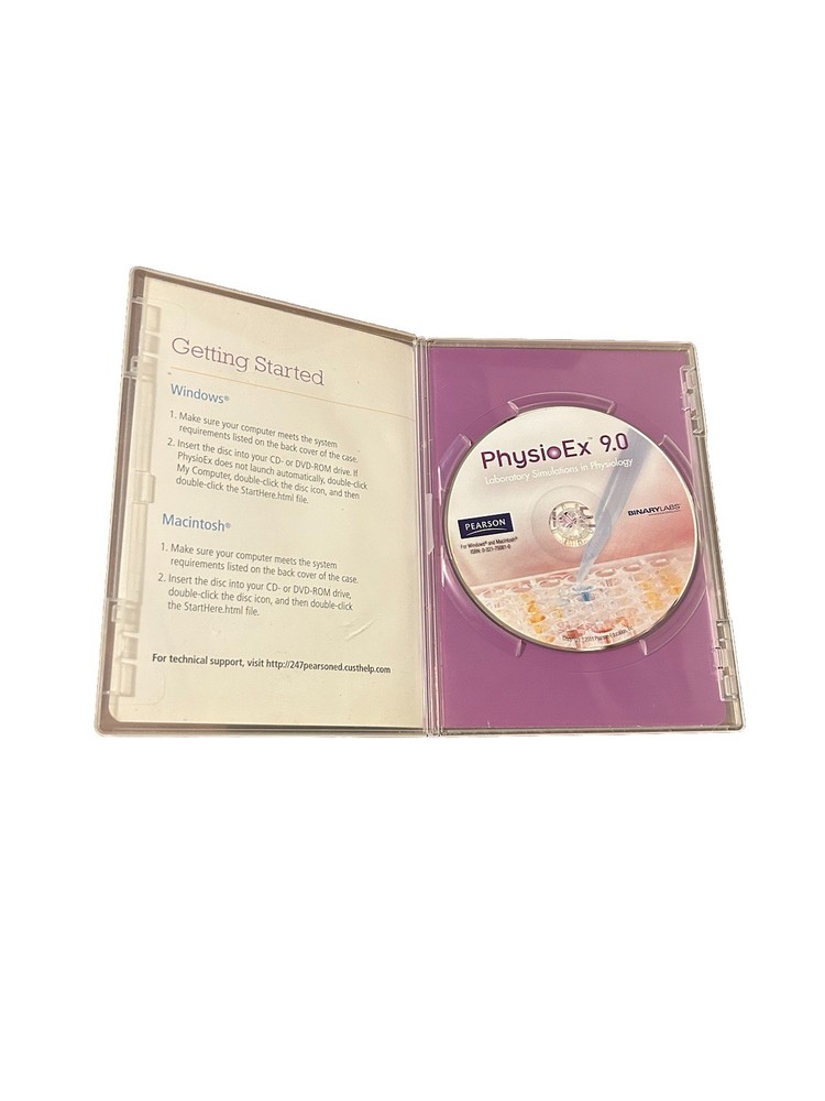 PhysioEx 9.0: Laboratory Simulations in Physiology - CD- Slim Case