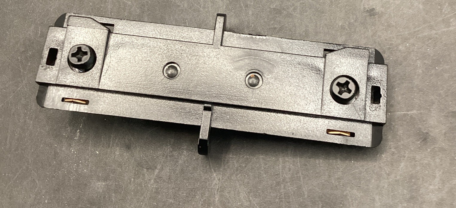 Philips Lightolier 9149BK Radius Mini Coupler Matte Black Finish New