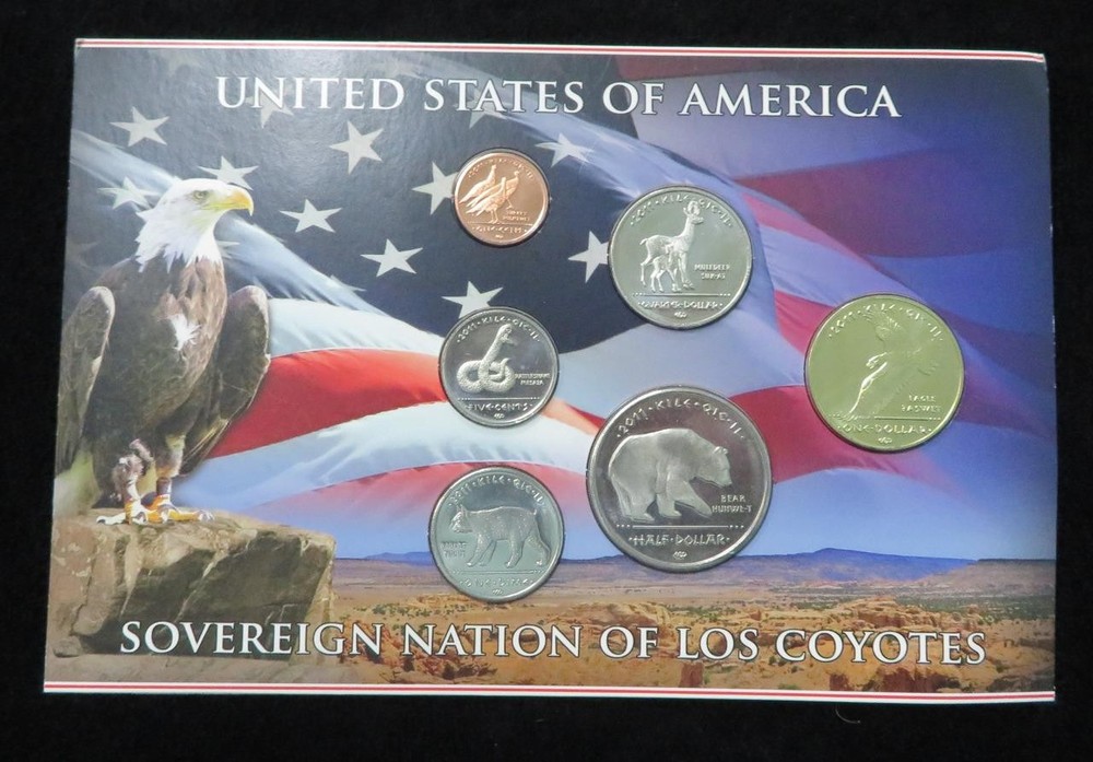 2011 Los Coyotes Native American Uncirculated Set