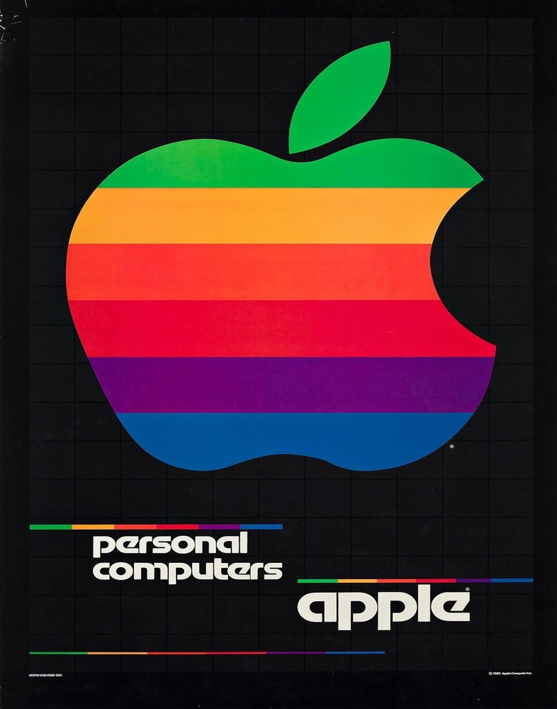 APPLE COMPUTERS POSTER RETRO SILICON VALLEY 11x14"
