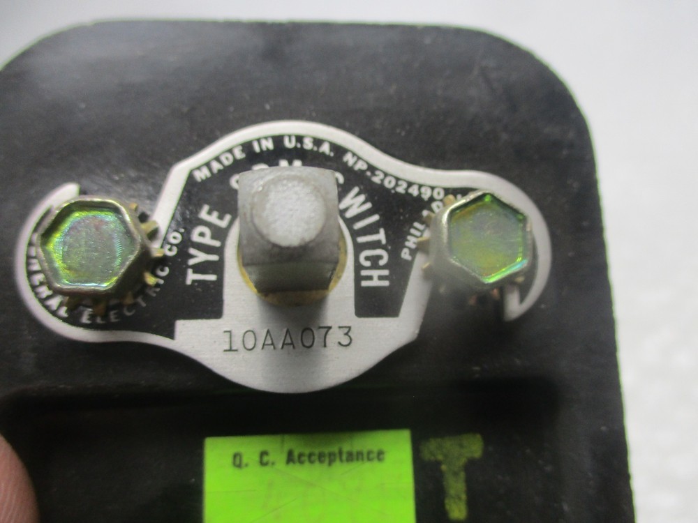 GENERAL ELECTRIC 10AA073 ROTARY SWITCH NSNP