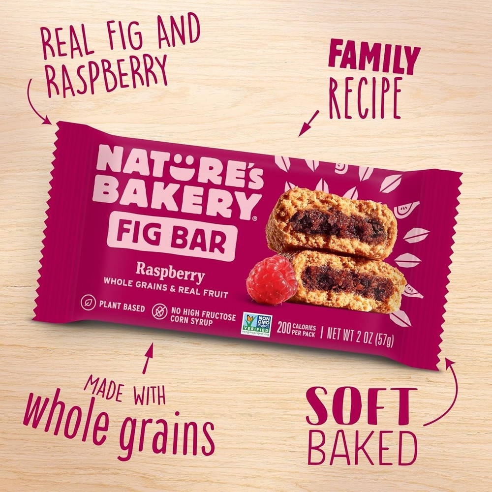 Nature's Bakery Fig Bars - Raspberry Whole Wheat 12ct