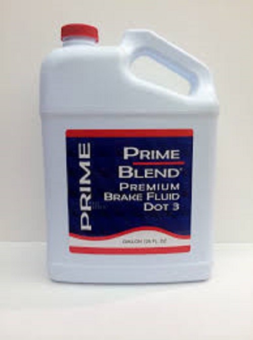 BRAKE FLUID DOT3 1 GALLON BOTTLE