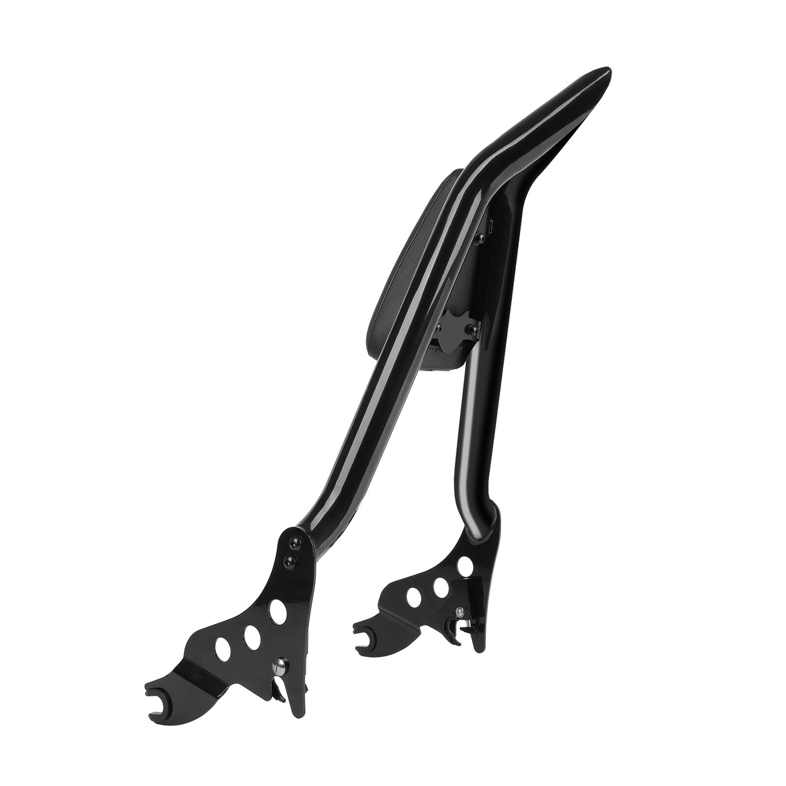 22" Sissy Bar Backrest & Stealth Luggage Rack For Harley Street Road Glide King