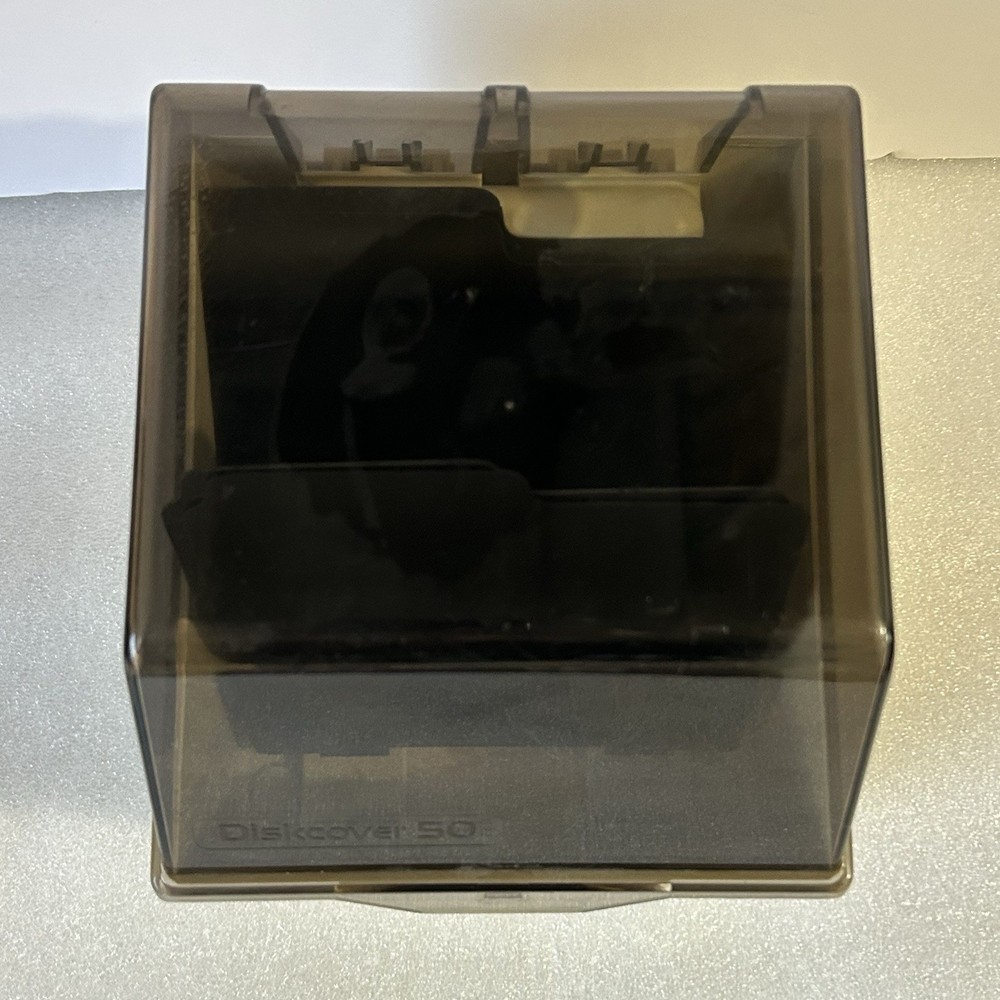 Floppy Disc 5.25" Storage Case Ring King Diskcover 50 Yellowing Some Inserts