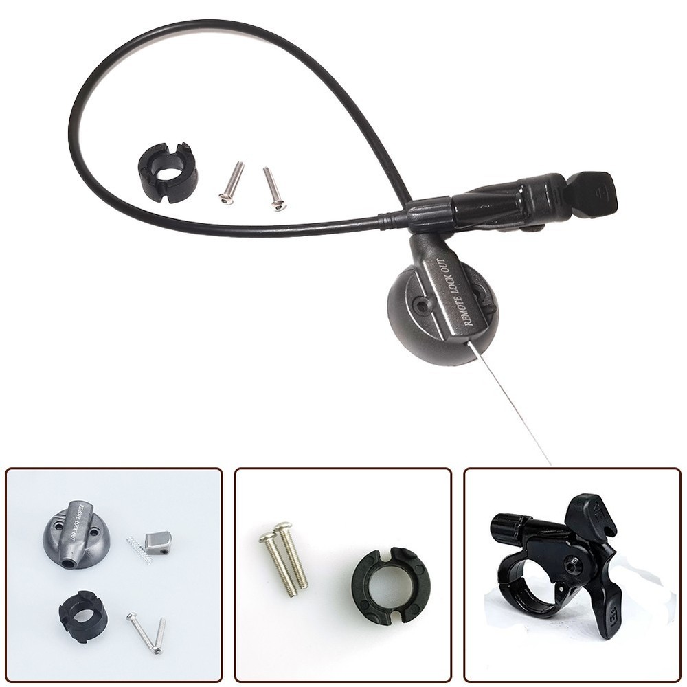 Fork Lockout Switch Lever MTB Fork Lockout Cable Length 69 Cm Easy Installation
