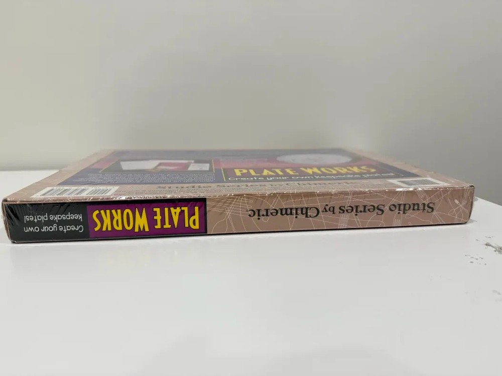 Sealed Vintage PLATEWORKS Create Your Own Keepsakes Kit 1996 Studio Chimeric 90s