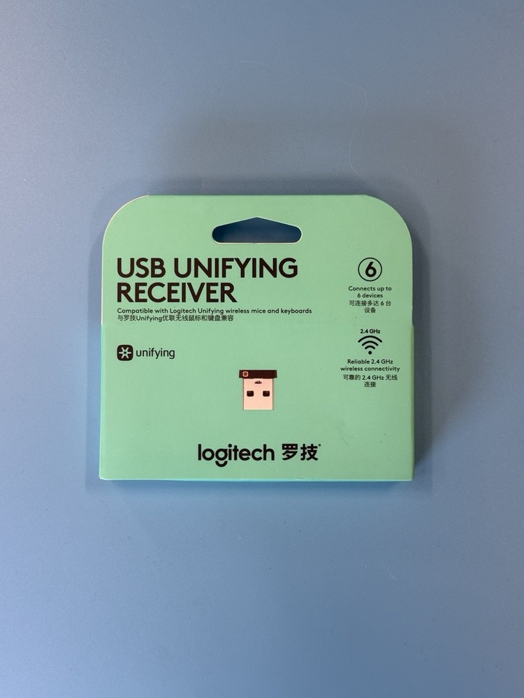 Logitech Wireless Unifying USB Receiver Dongle for Keyboard & Mice.  SEALED