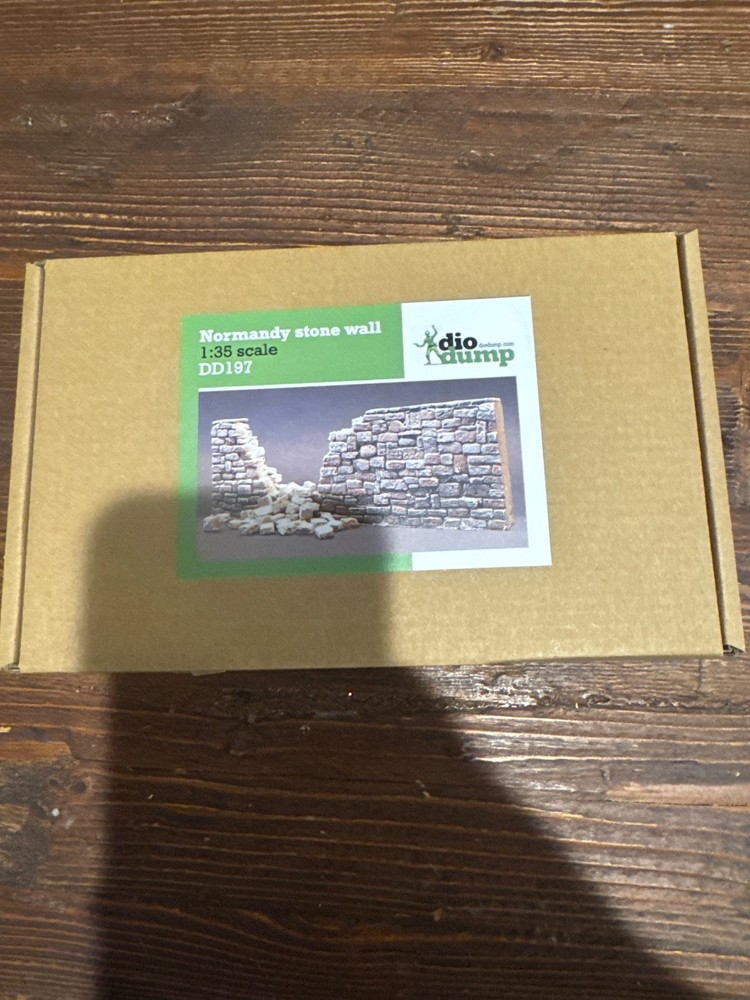 dio dump normandy stone wall 1/35