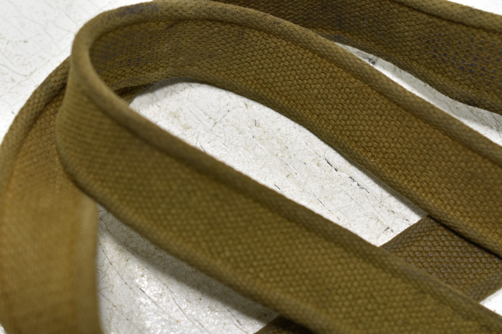 Lee Enfield WWII era 52" MKII Rifle Sling Canvas Green marked 1944