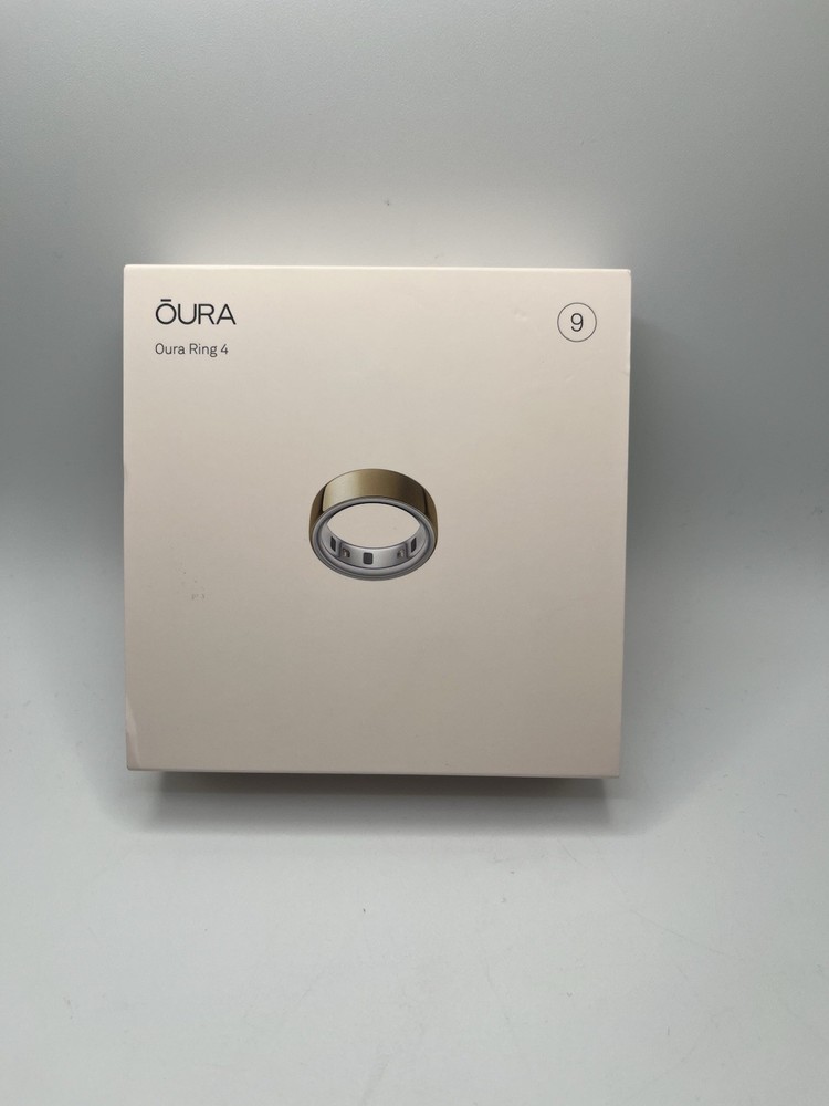 Oura Ring 4 - Smart Ring Activity Tracker - Size 9 - Gold
