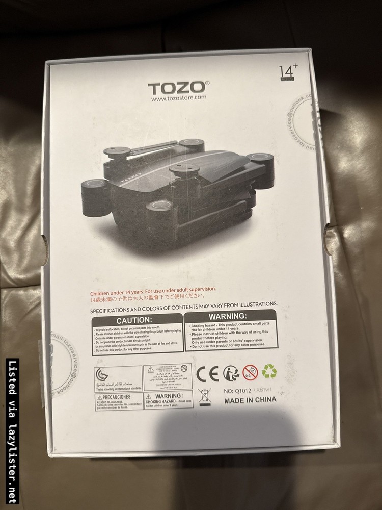 TOZO Q1012 Foldable Drone FPV WiFi Camera Altitude Hold Headless Mode New