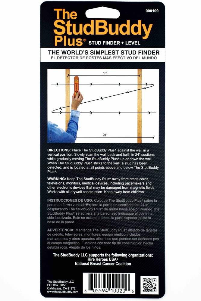 The StudBuddy Plus Magnetic Stud Finder,NEW PRODUCT EXPLOSION