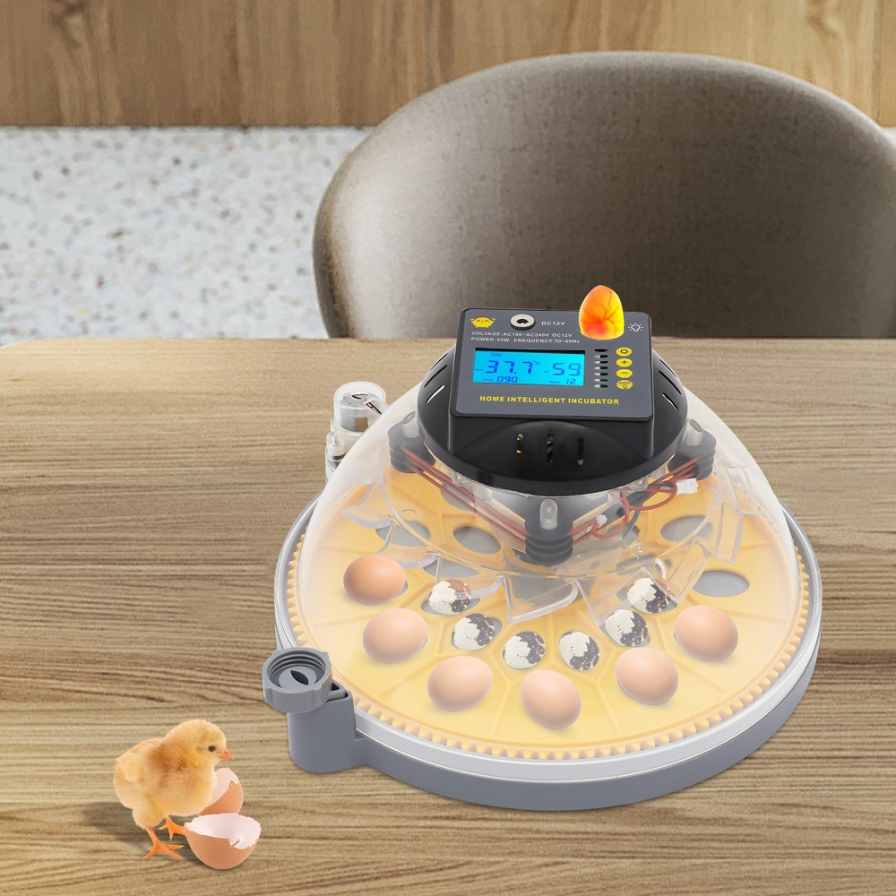 Egg Incubator for Hatching Egg w/ Automatic Egg Turning and Humidity Control
