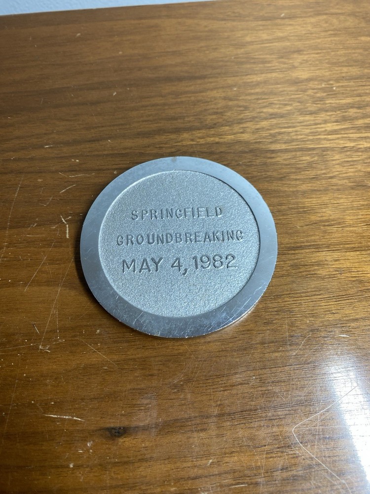 Easco Groundbreaking Springfield MA May 4th, 1982 Token
