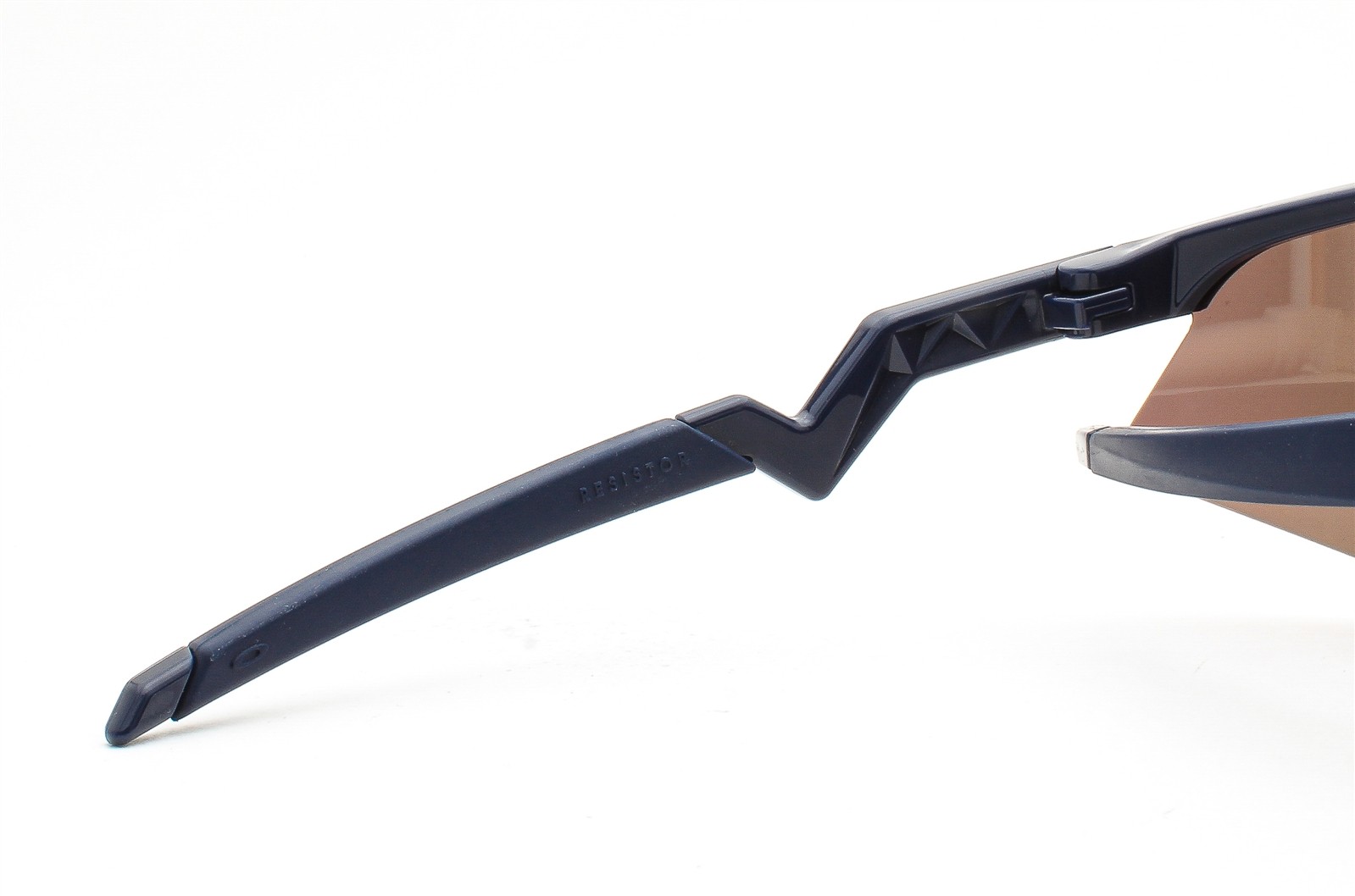 Oakley Youth Fit Sunglasses OJ9015-0528 Resistor Sweep Blue Gold Mirror Kid Size