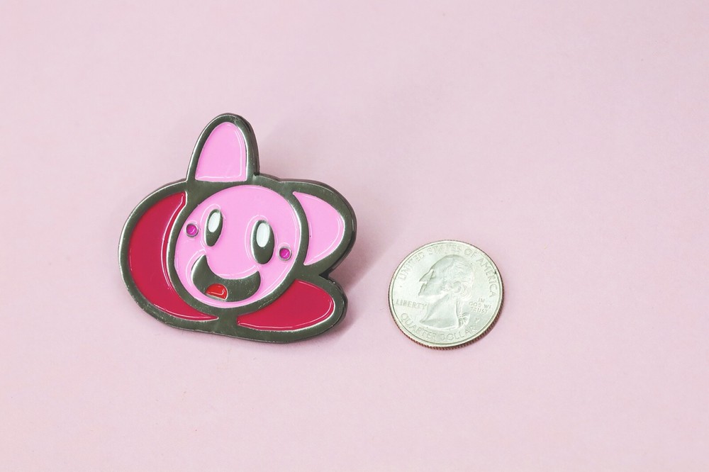 Kirby Custom Enamel Pin Nintendo
