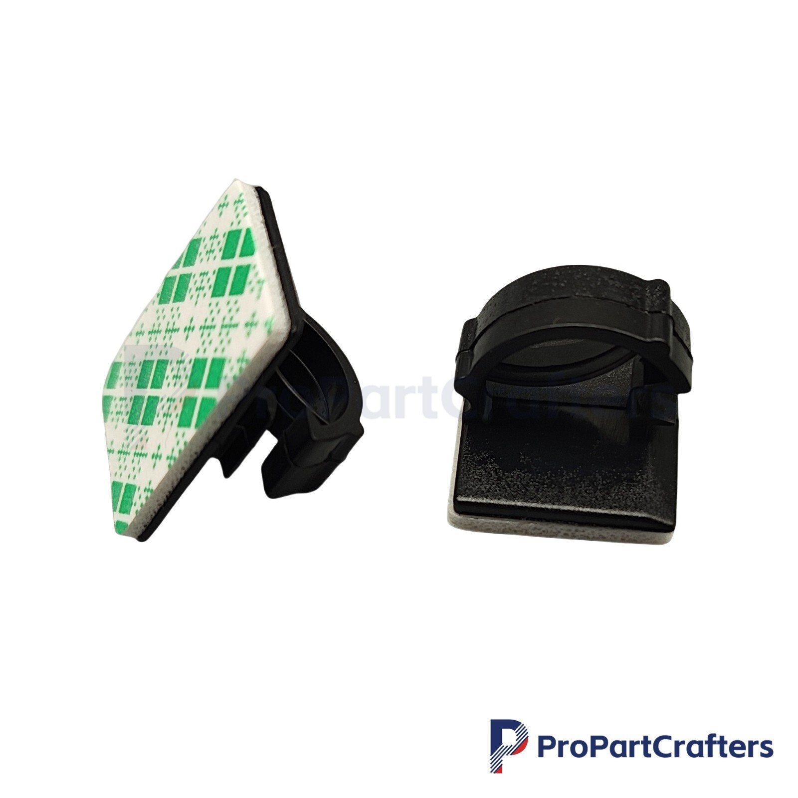 100Pcs Cable Clips Self-Adhesive Cord Wire Holder Management Organizer Clamps US