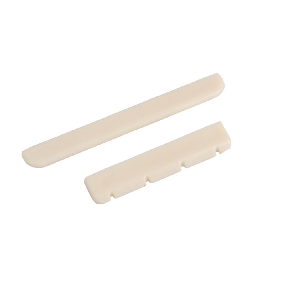 GL72 Plastic Replacement Bridge Saddle and Nut for Classical Guitar New