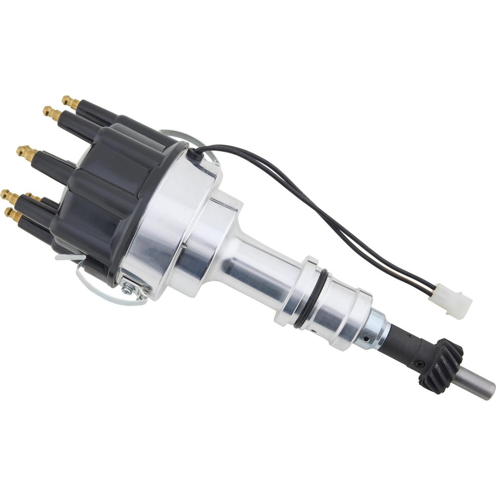 Pro Billet Distributor, Black, Fits Ford Small Block 289/302