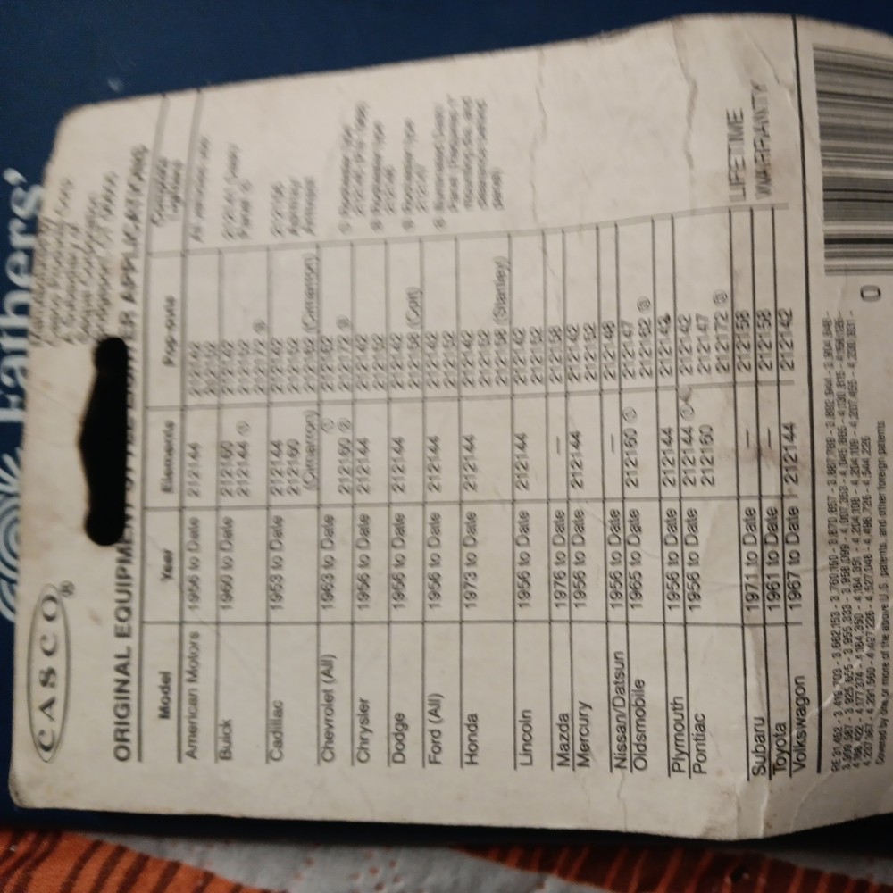 Vintage Cigarette Lighter, Original Equipment Replacement Unit