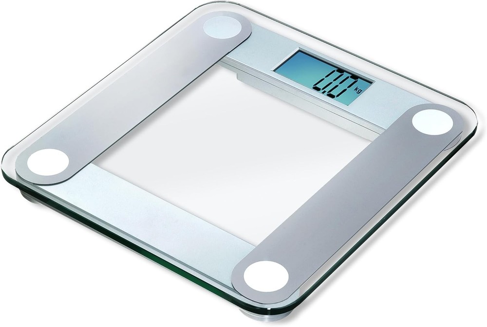 Eat Smart Digital Bathroom Scale - Extra Large Lighted Display, 400 lb Capacity