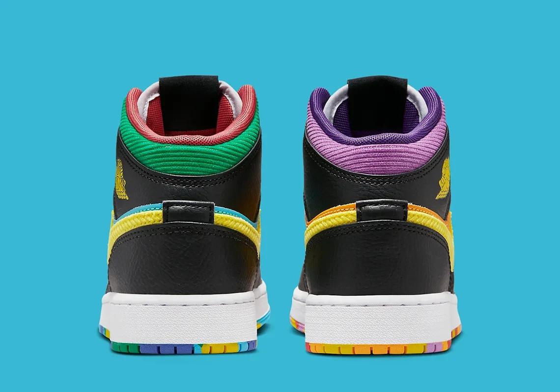 Jordan 1 Mid SS GS 'Championships' FD1317-007 Men's Size US 7-12