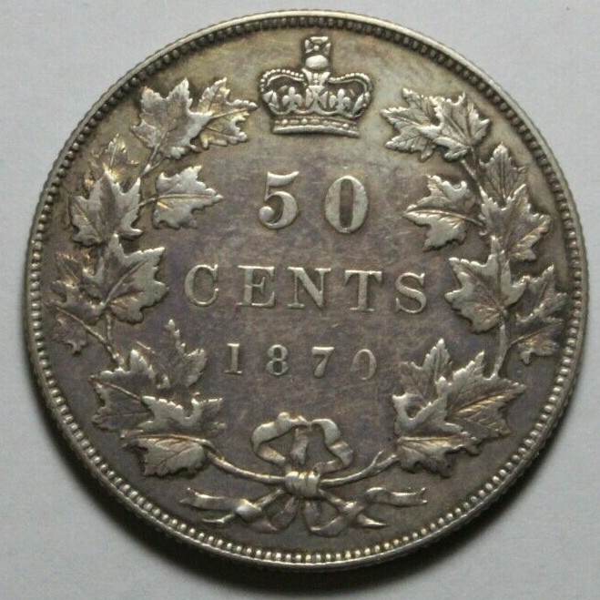 1870 LCW Canada Half Dollar Z1