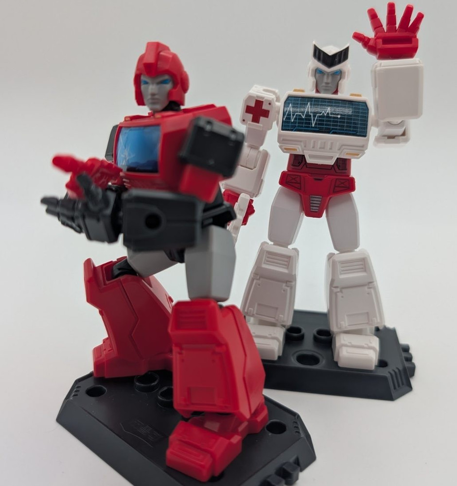 COMBO PACK! Blokees Transformers Galaxy Version 1 Ratchet & Ironhide Kits!