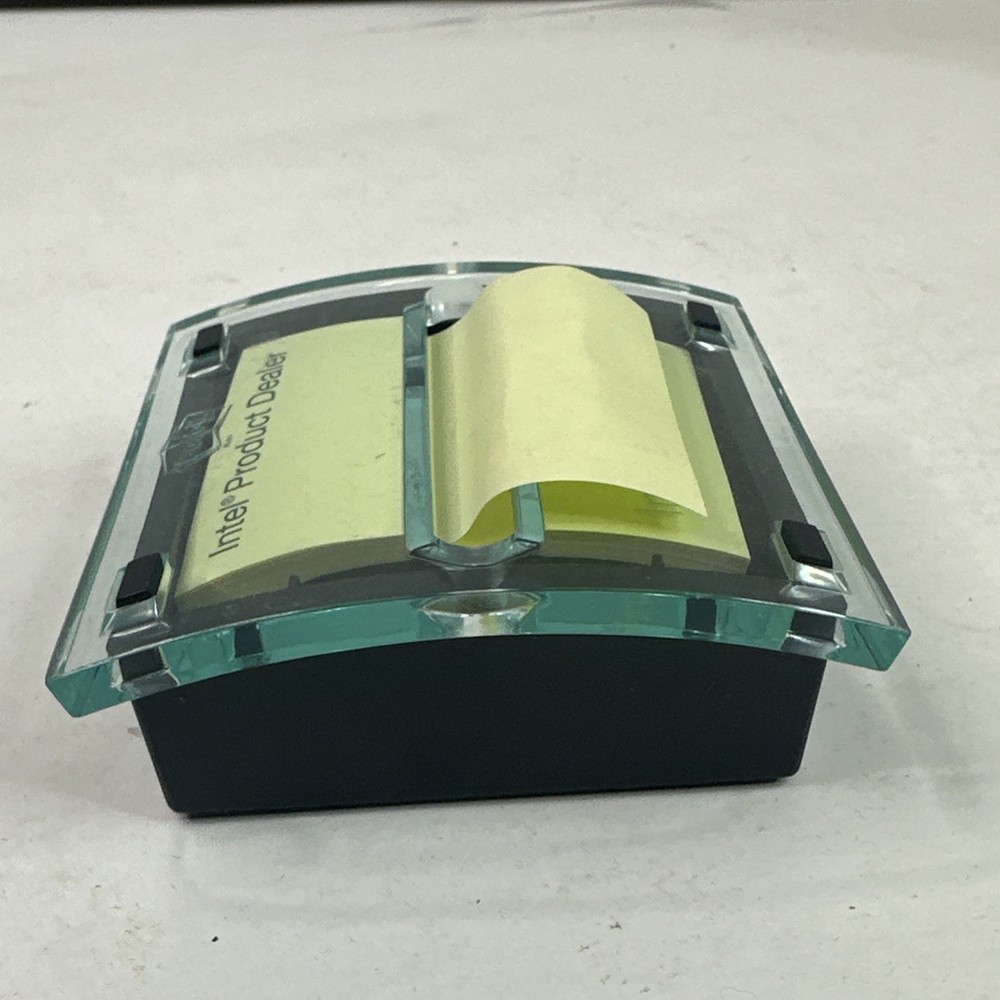 Intel Programs Post-it Sticky Note Holder 3M Computers Y8
