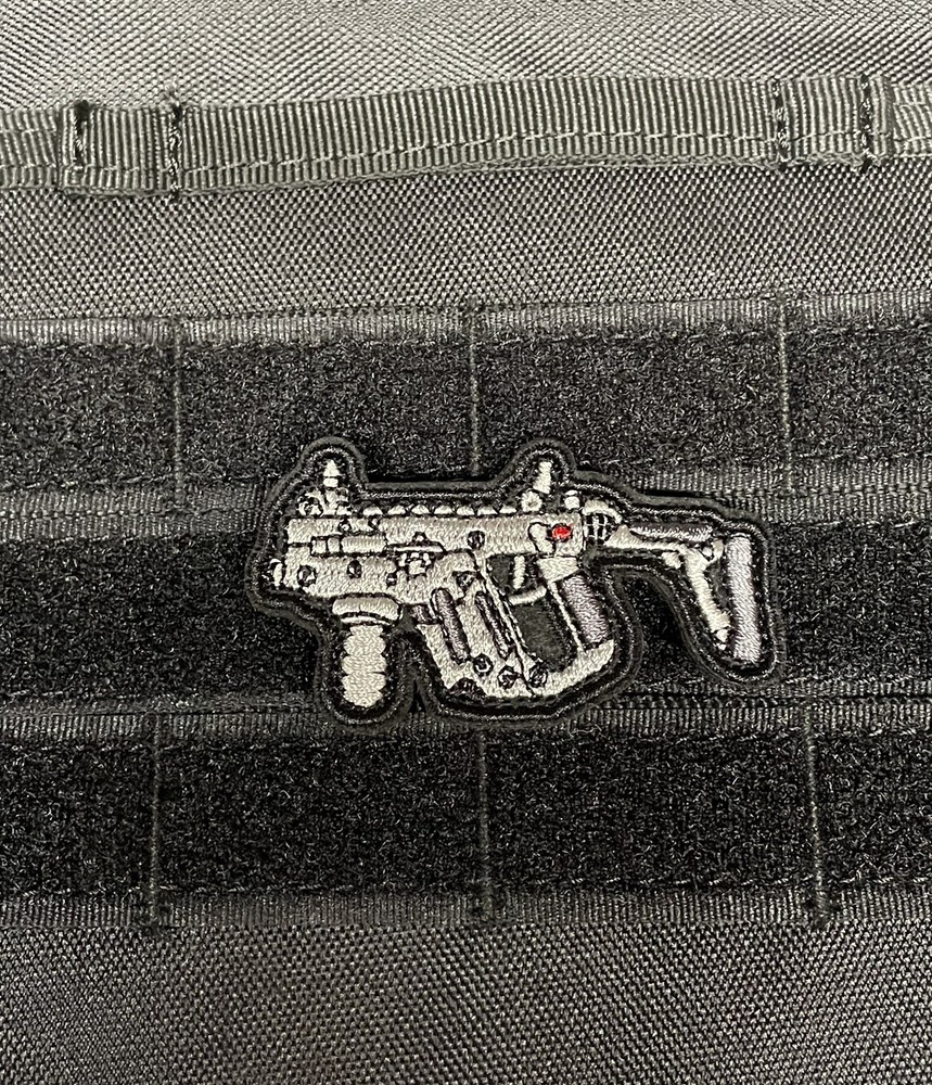 Vector SMG Submachine Gun Patch Army Weapon Tactical Morale Hook Loop Fennec