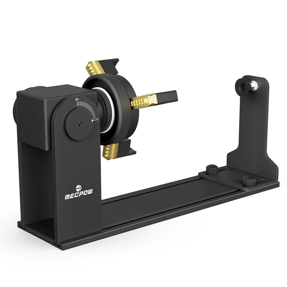 Mecpow Rotary Roller Module+Versatile Jaws,90°Angle Adjustment,360°Rotary Chunk