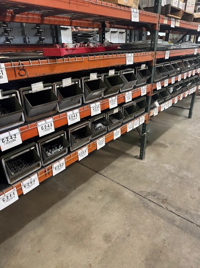 Steel Storage Drawers w/Stackable Frame Old Green L:20" x W:10" x H:8.5"