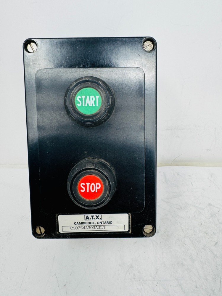 ATX Start- Stop Button Selector Switch ATX CS02Z4A303A3L4 Open Box