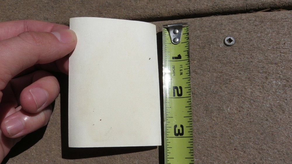 WW2 36th Infantry Division Helmet Liner Decal ~ NOS Original