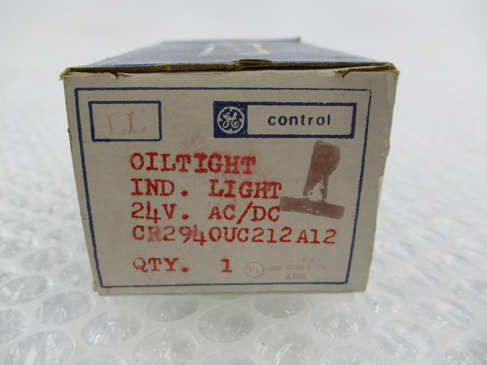 GENERAL ELECTRIC CR294OUC212A12 INDICATOR LIGHT NSMP