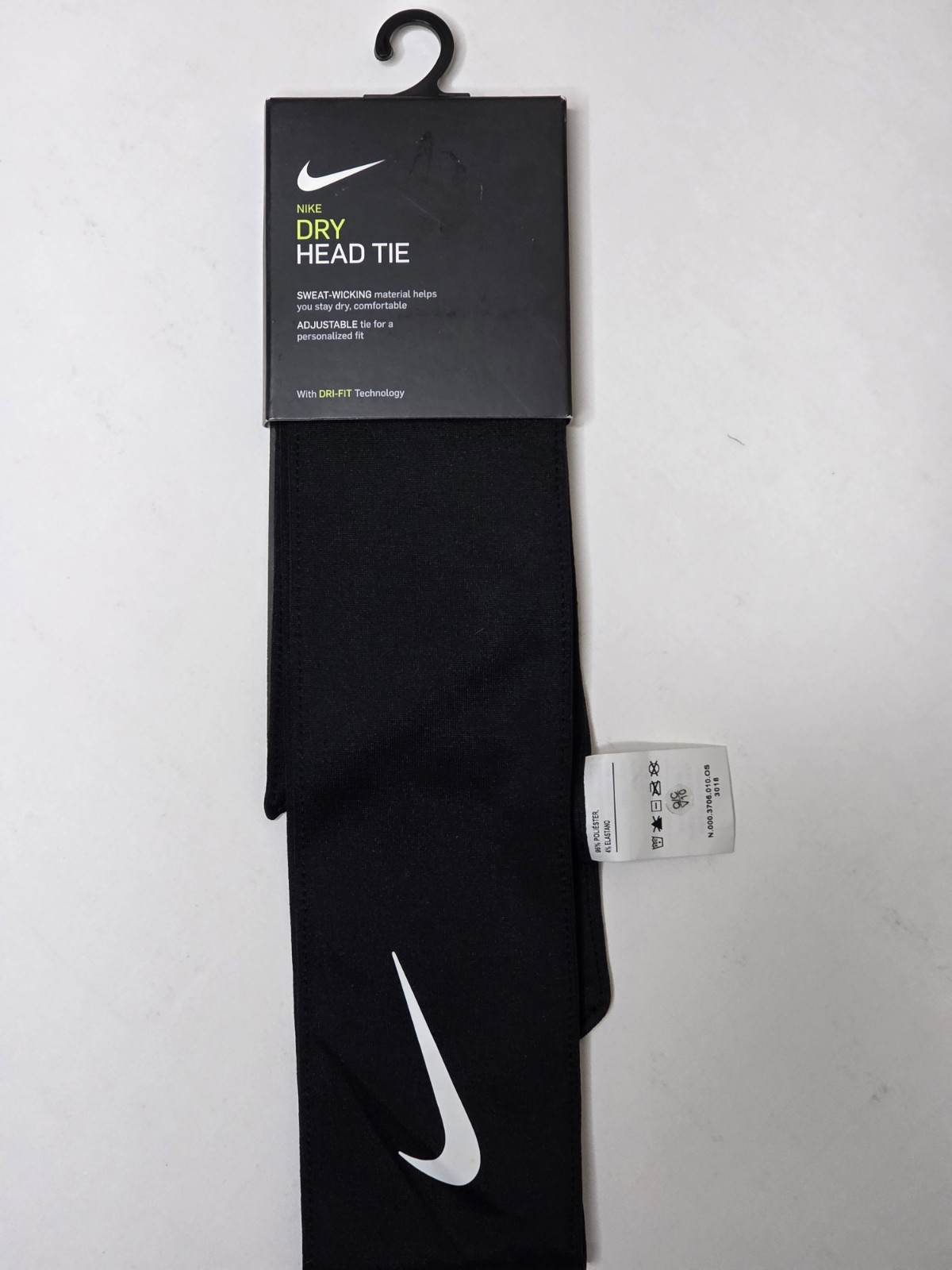 Nike Dri-Fit Fury Headband Black Authentic One Size New