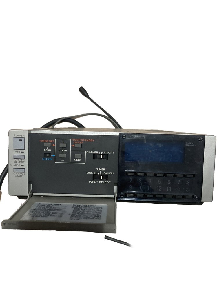 Vintage SONY TT-2000 Programmable Betamax Portable Tuner Timer Unit