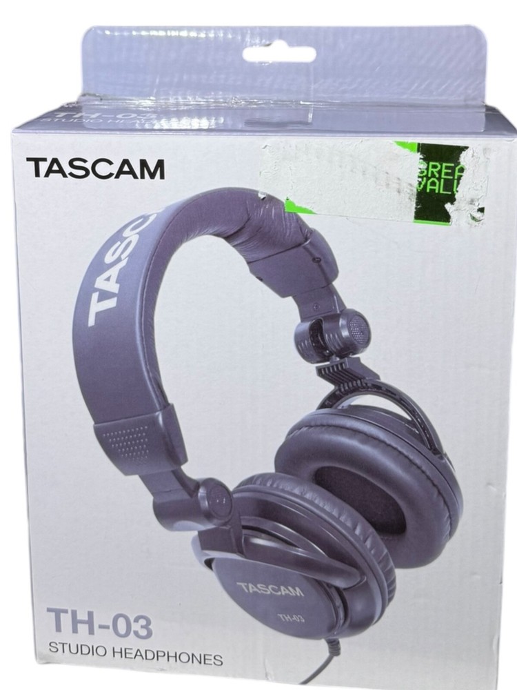 Tascam TH-03 Closed Back Headphone (Black)