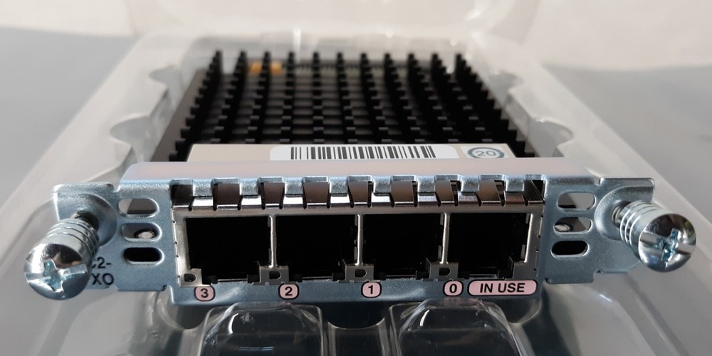 Cisco VIC2-4FXO 4-Port Voice Interface Card *NEW*