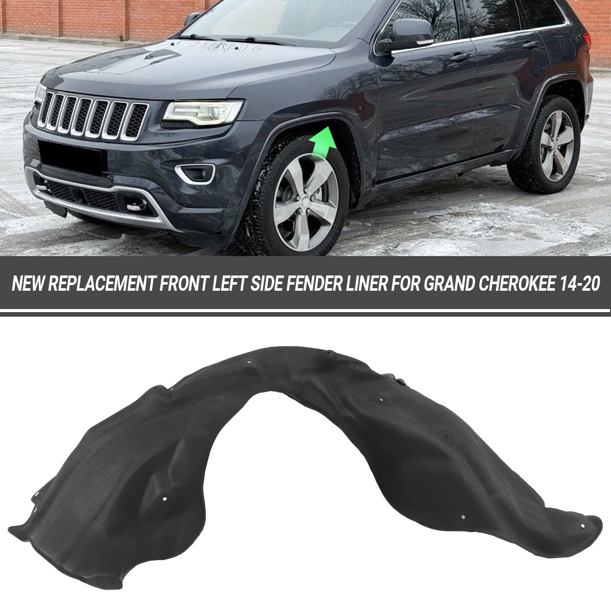 Fender Liner For Jeep Grand Cherokee 2014-2021 Front Left Driver Side Inner